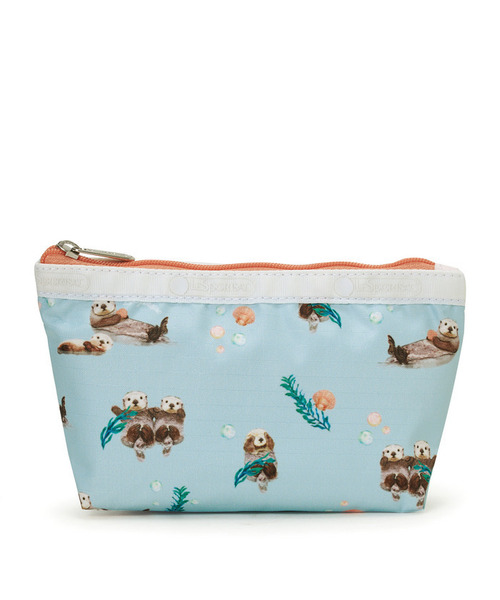 【値下げ】LeSportsac フローティングシーオッターズ LeSportsac（レスポートサック） ポーチ SMALL SLOAN COSMETIC
