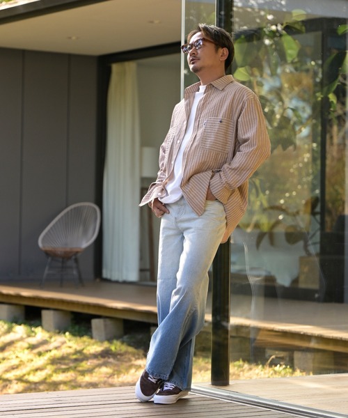 「#Re:room」 デニムパンツ MEDIUM ライトブルー メンズ_画像2