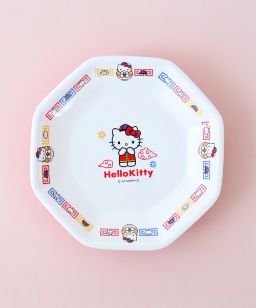 sanrio（サンリオ） 食器 ハローキティ 町中華 メラミンチャーハン皿