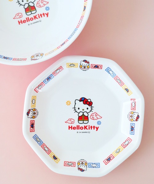 sanrio（サンリオ） 食器 ハローキティ 町中華 メラミンチャーハン皿