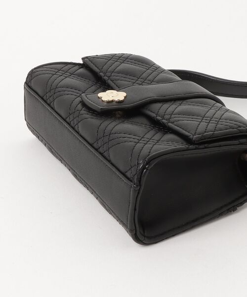 【セール】LILY BROWN MARY QUANT コラボバッグBLK MARY QUANT（マリークヮント） ショルダーバッグ「LILY BROWN コラボ