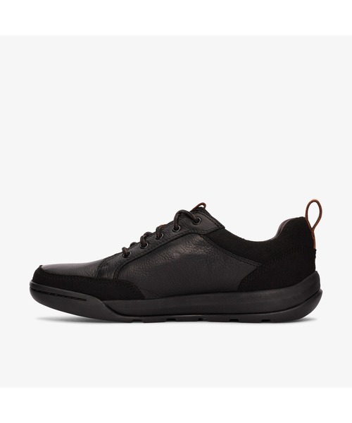 「Clarks」 ローカットスニーカー UK7.5 ブラック メンズ_画像5