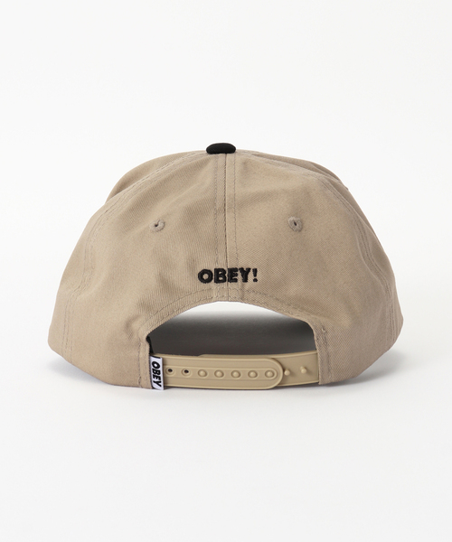 OBEY（オベイ） キャップ 帽子 TOOL 5 PANEL SNAPBACK メンズ