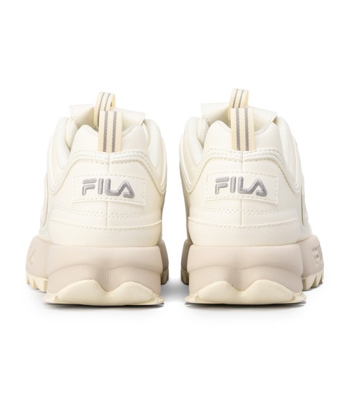「FILA」 ローカットスニーカー 25.5cm オフホワイト レディース_画像3