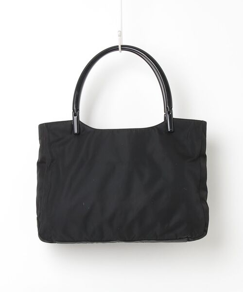 PRADA プラダ ナイロン トートバッグ ブラック 黒 白タグ15 PRADA（プラダ） トートバッグ - ブラック レディース : ZOZOTOWN