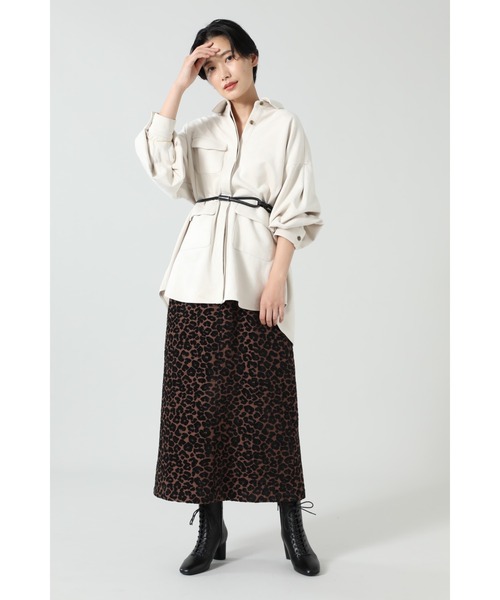 「ROSE BUD」 長袖シャツ FREE イエロー レディース_画像6