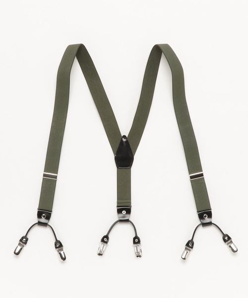 GLOBE SELECT サスペンダー GLOBE ORIGINAL ダブルクリップ ストレッチ