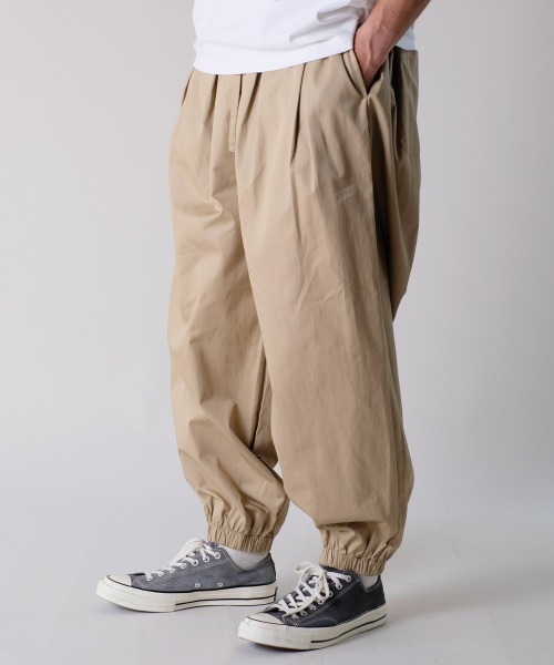 パンツ meer. WRAP BALLOON PANTS/CRM Buy online FRIZMWORKS TWILL CARGO BALLOON PANTS - Nigra
