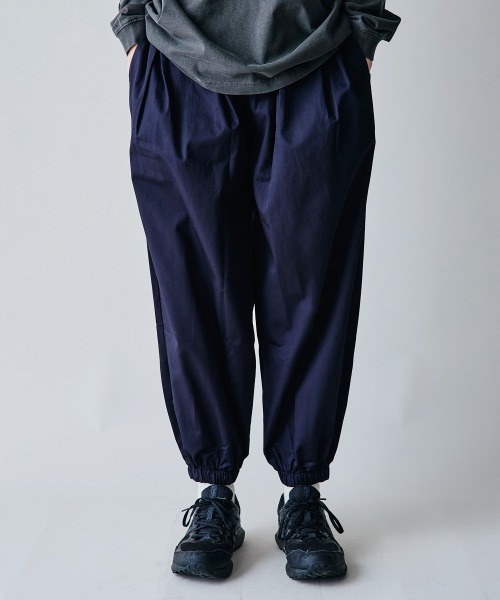 rehacer イージーパンツ サルエル ウエストゴム バルーン M rehacer パンツ : Balloon Easy Wide Pants / バルーンイージー