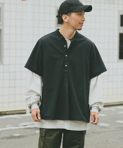 WAIPER.inc シャツ 半袖 新品 ブルガリア軍 1950年代復刻 半袖