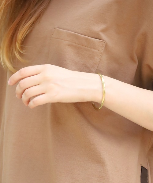 Akashic Tree（アカシックツリー） バングル 真鍮ツイストバングル