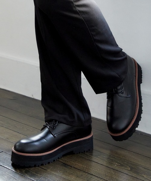 Loose（ルース） ビジネスシューズ ハイソール プレーントゥシューズ