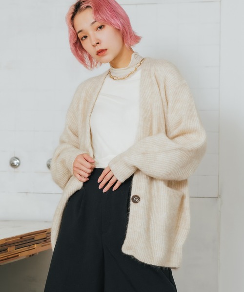 セール】 カーディガン SAYAKA DAVIS/サヤカ デイヴィス Cocoon 日本において販売 【SAYAKADAVIS/サヤカ デイヴィス】Cocoon Cardigan ニット/セーター