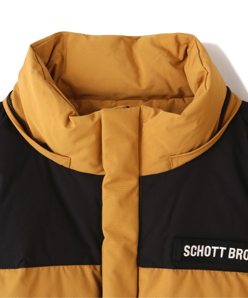 schott ショット　ダウンジャケット　フェザー　フード　上野商会　Mサイズ ショット Schott TOP TIRE HOODED DOWN JACKET/トップティア