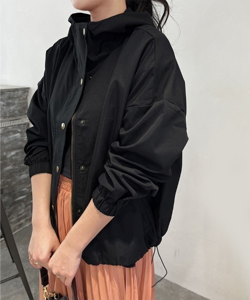 モッズコート コート フード付きマウンテンパーカー レディース