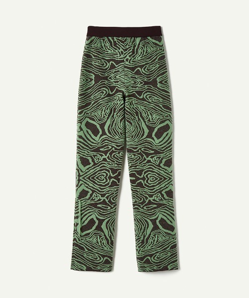 Leinwande パンツ leinwande（ラインヴァンド） パンツ Topography Jacquard Trousers