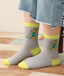 靴下 モチーフソックス 23-25cm レディースの詳細画像3