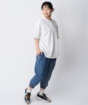 パンツ シャンブレークロップドパンツ メンズ ...の詳細画像4