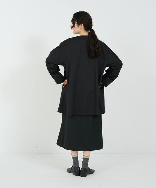 conges payes ADIEU TRISTESSE コート アウター ノーカラー