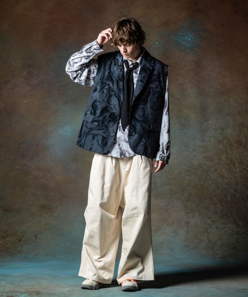 glamb ストライプパンツ Lサイズ Sparkle Stripe Jogger Pants / スパークルストライプジョガー