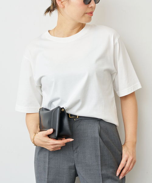 Deuxieme Classe Shapely Tシャツ shapely Tシャツ（Tシャツ／カットソー）｜Deuxieme Classe