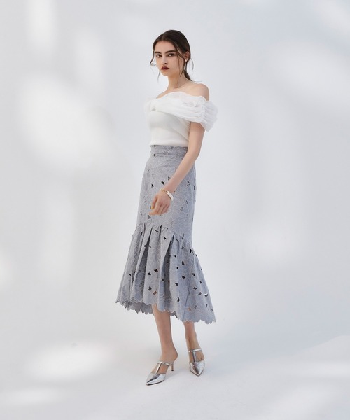 エイミー　スカート EIMY ISTOIRE（エイミーイストワール） スカート メモリータフタフレア