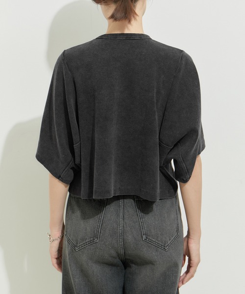LE CERCLE par rope' tシャツ ピグメントオーバーカットソー
