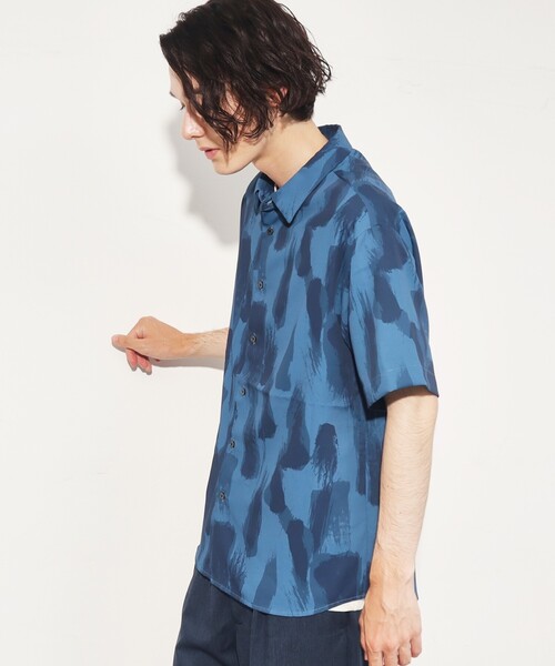 THE SHOP TK シャツ 「10色展開」プリントデザインシャツ