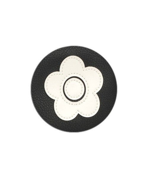2-5日着 MARY QUANT サインロゴデイジーパッチ バネクチポーチ マリークワント MARY QUANT サインロゴデイジーパッチ