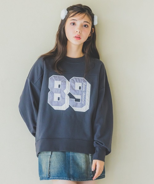 repipi armario トレーナー ナンバリングスウェット キッズ 子供服 