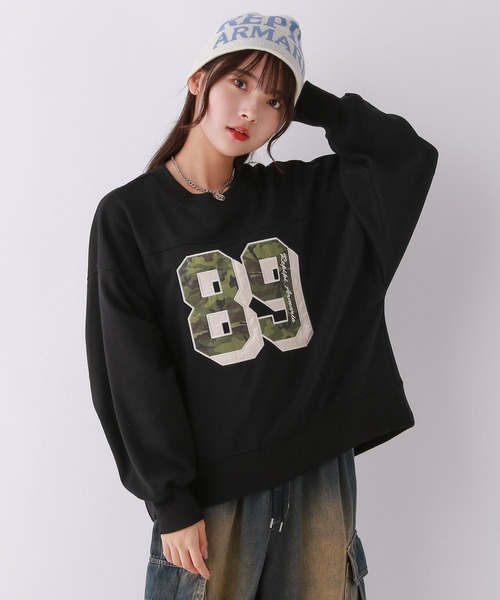 れぴぴ repipi armario（レピピアルマリオ） トレーナー ナンバリング