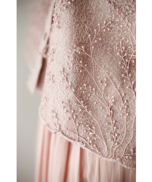 cawaii ブラウス シャツ 繊細なレースに浮かぶ蔦花シャツトップス