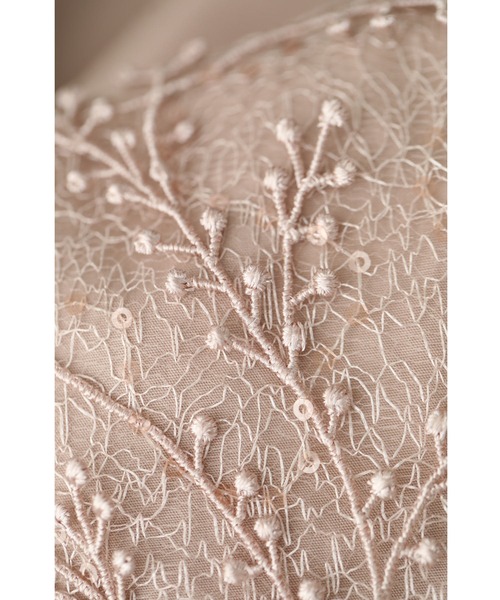 cawaii ブラウス シャツ 繊細なレースに浮かぶ蔦花シャツトップス