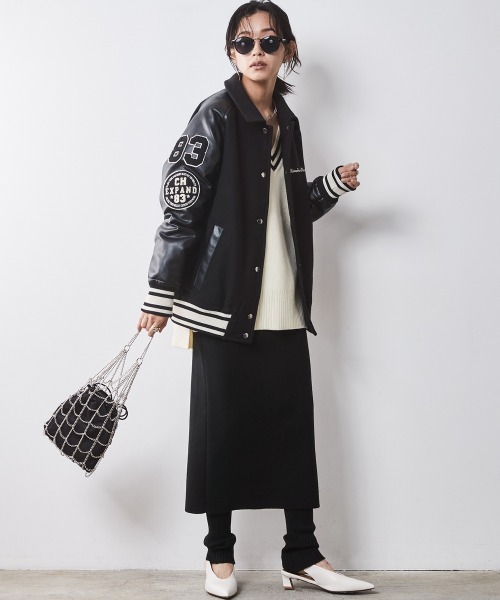 styling/ ニット プルオーバー styling/（スタイリング）の「シアーケーブルニットプルオーバー