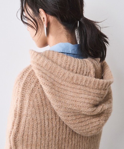 CHIC STYLE（シックスタイル） ニット セーター フェイクファー付