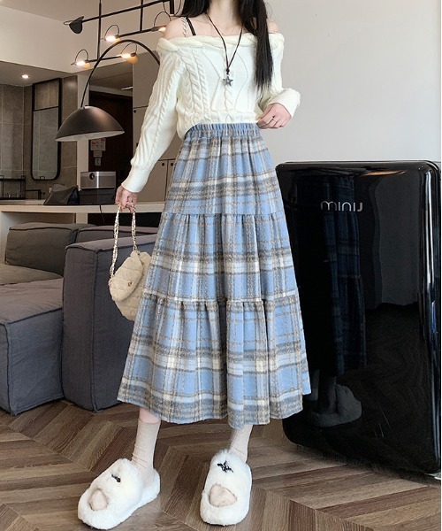 gossip!ロサンゼルス スカート ヴィンテージスタイル チェック柄