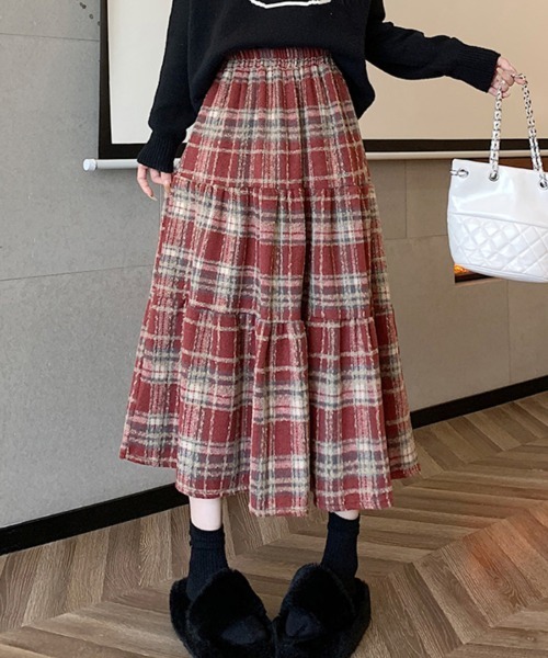 gossip!ロサンゼルス スカート ヴィンテージスタイル チェック柄