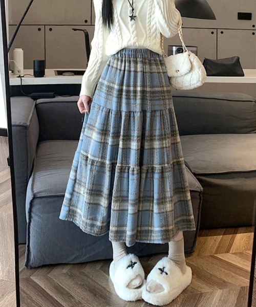 gossip!ロサンゼルス スカート ヴィンテージスタイル チェック柄