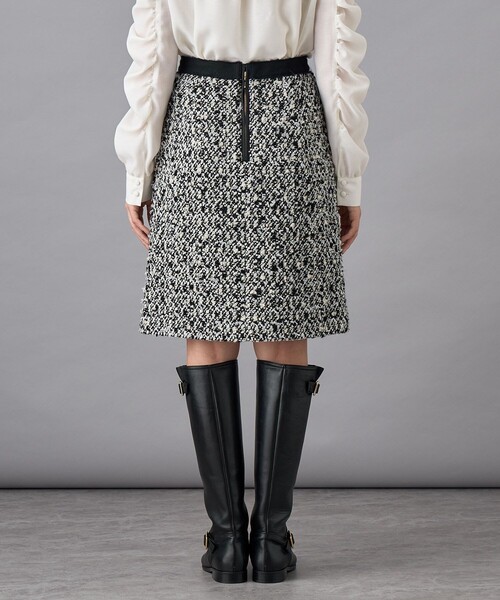 ANAYI（アナイ） スカート 「セットアップ対応商品」モノトーンリボン