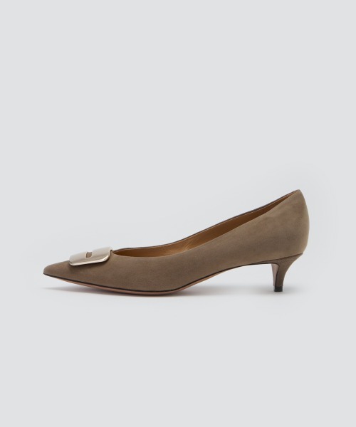 PELLICO パンプス ANIMA アネッリフィッビア スウェード 3.5cm TAUPE 