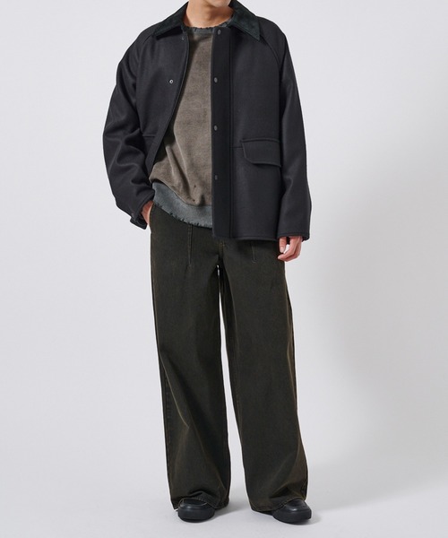 marka（マーカ） トレーナー スウェット 「別注」 DAMAGE CREW NECK