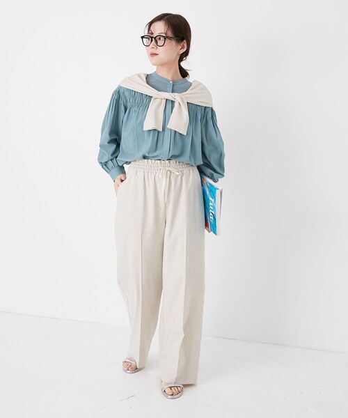 ルクールブラン☆ アサレチックイージーパンツ le.coeur blanc｜《名品☆履きやすさ抜群!》アサレチック