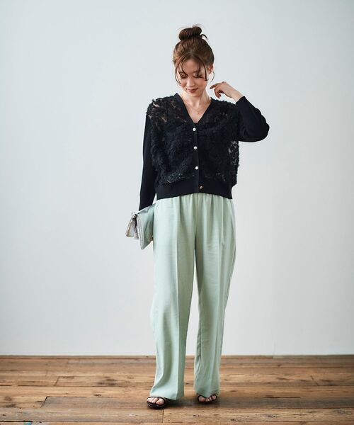 le.coeur blanc（ルクールブラン） パンツ 「名品履きやすさ抜群