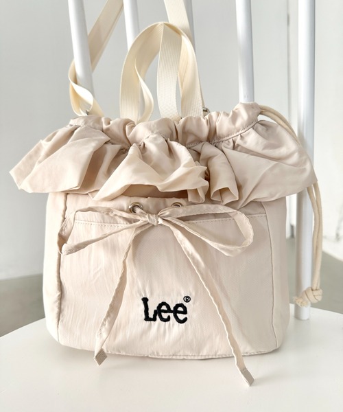 Lee（リー） ショルダーバッグ バッグ フリル リボン ドロスト 2WAY