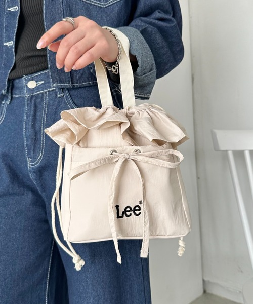 Lee（リー） ショルダーバッグ バッグ フリル リボン ドロスト 2WAY