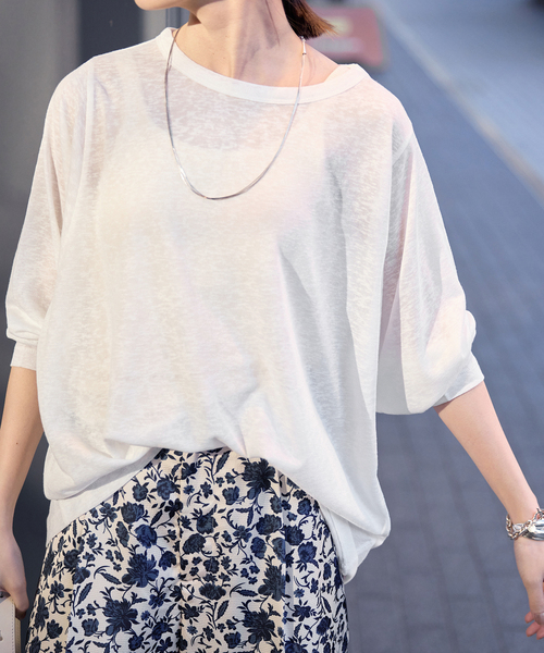 tシャツ 「追加」スラブネップ天竺プルオーバー レディース | SLOBE IENA