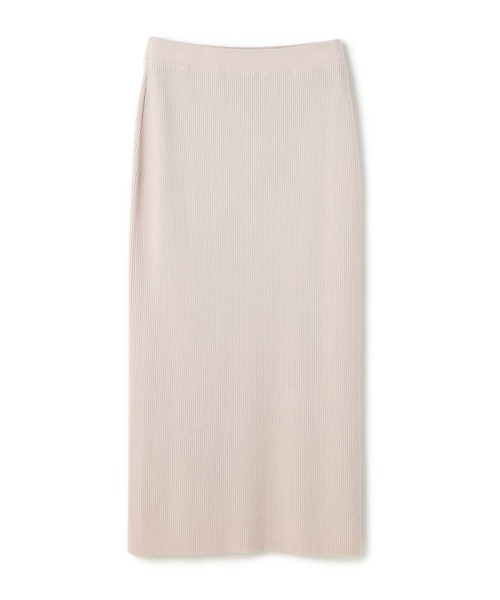 「N.O.R.C by the line」 ニットスカート S グレー レディース_画像3