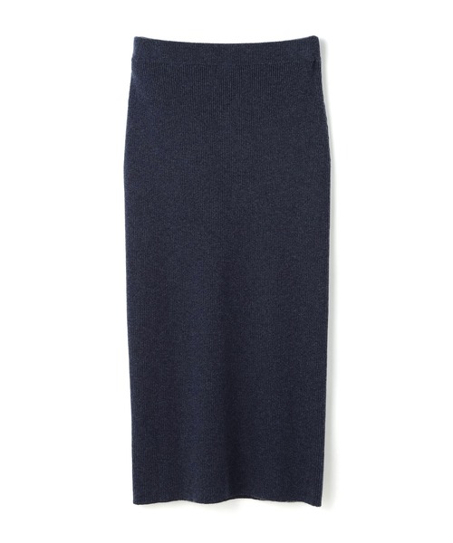 「N.O.R.C by the line」 ニットスカート S グレー レディース_画像8