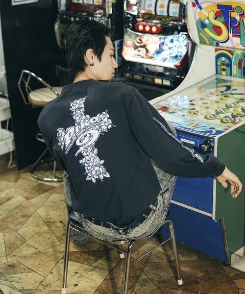 ピーチピコさま専用AMERICANAロングTシャツ ロングTシャツ“Casinos”ブラック – World Wide Yokosawa