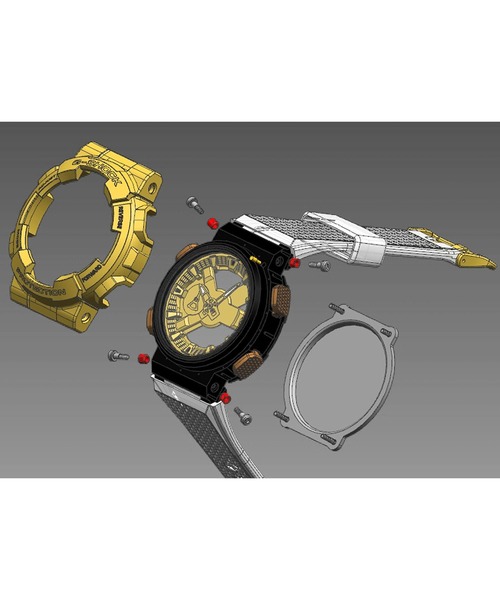 G-SHOCK 腕時計 GM-110シリーズ / Metal Coveredライン GM-110BD-1A9JF
